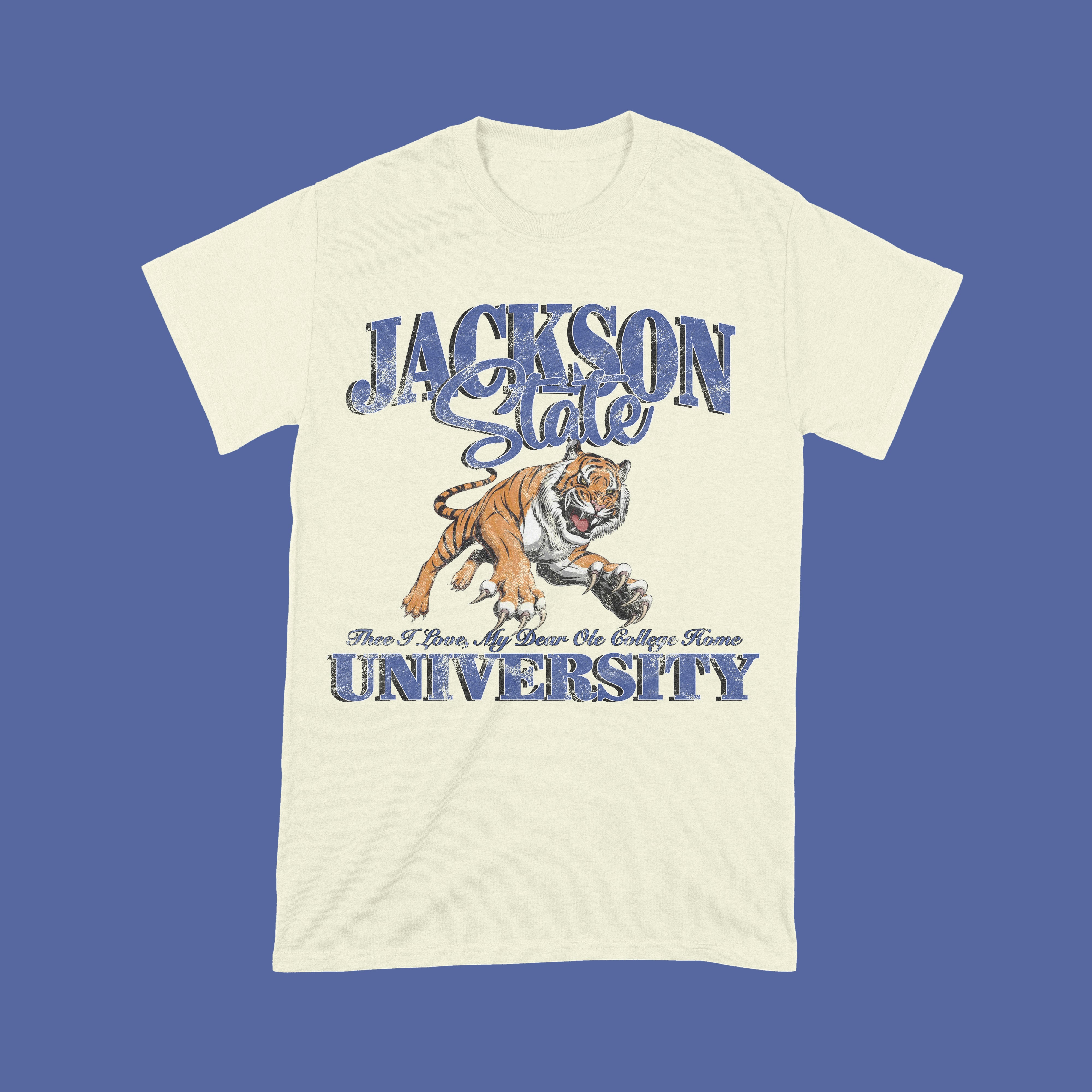 Vintage Inspired JSU Tee