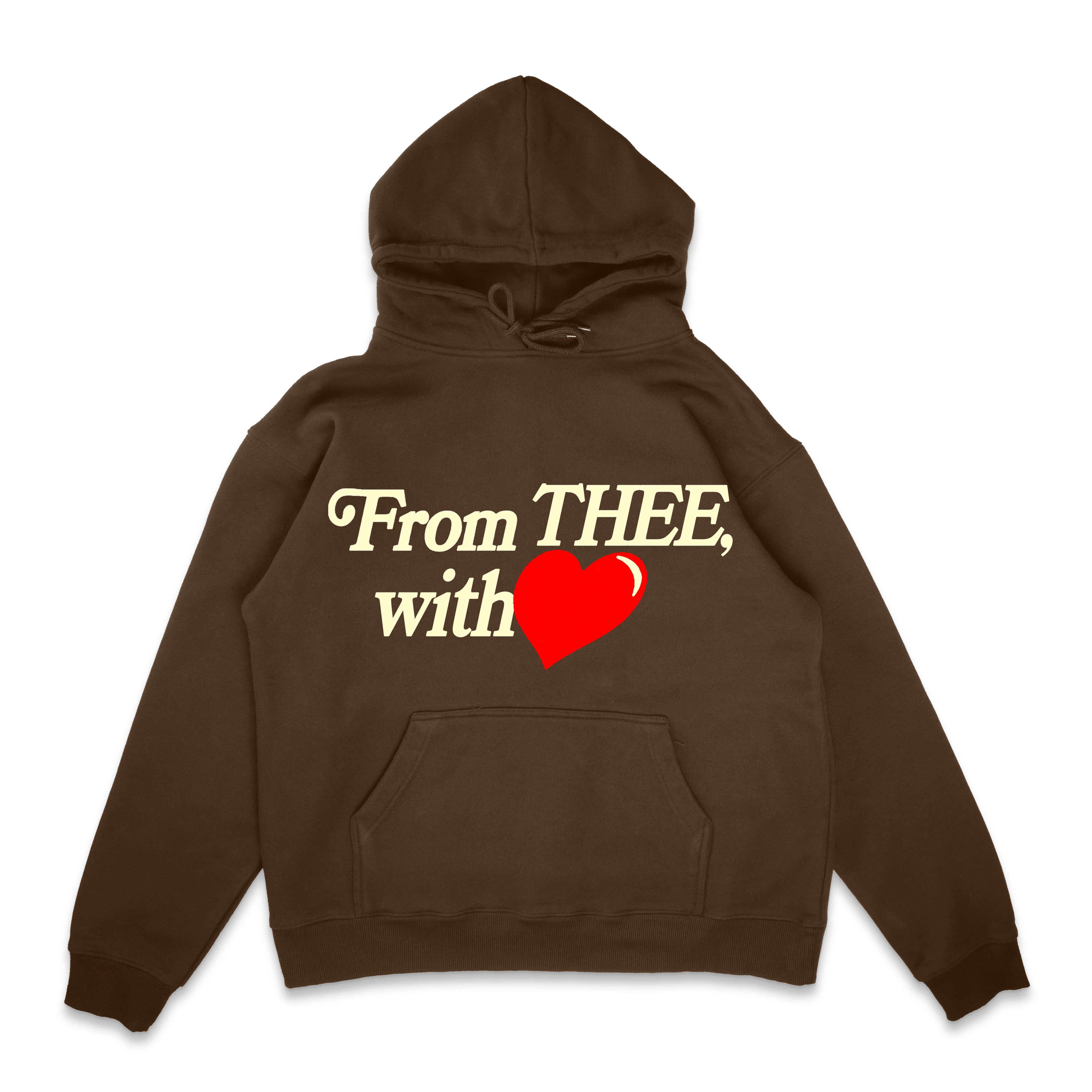 From THEE with LOVE Heavyweight Hoodie