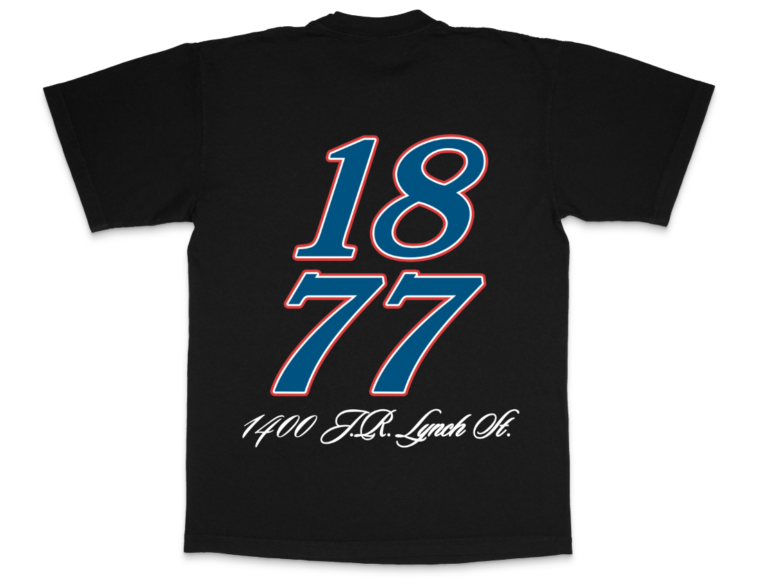 1877 tee Black